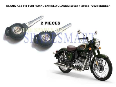 5x ROYAL ENFIELD CLASSIC C5/Electra accensione chiavi in Bianco taglio a sinistra 