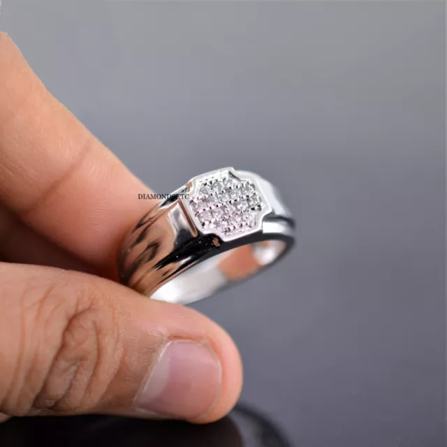 Bague auriculaire top homme