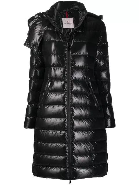 *NWT* Moncler Moka Long Hooded Puffer Jacket 100% Authentic Size 4 Retail $1600