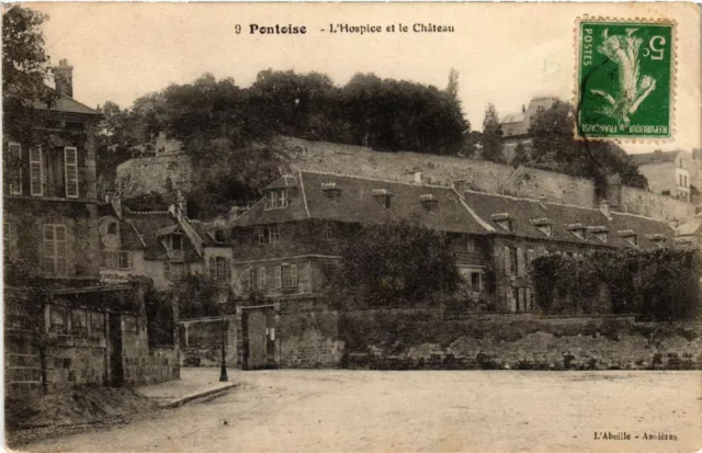 CPA AK PONTOISE - L'Hospice et le Chateau (519320)