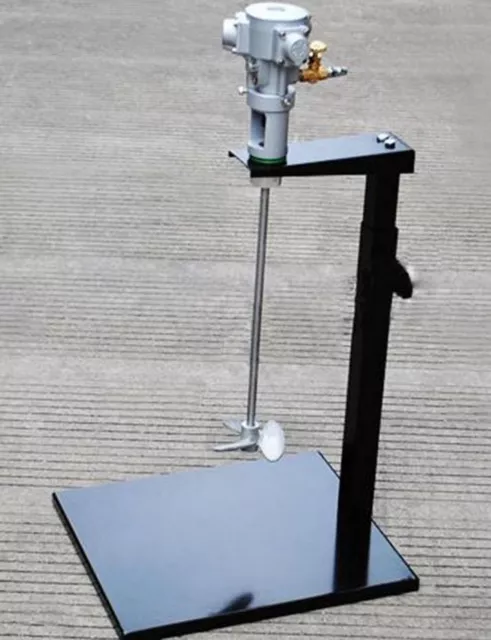 5 gallon pneumatic mixer square tube telescoping paintdope Ink barrel tank b