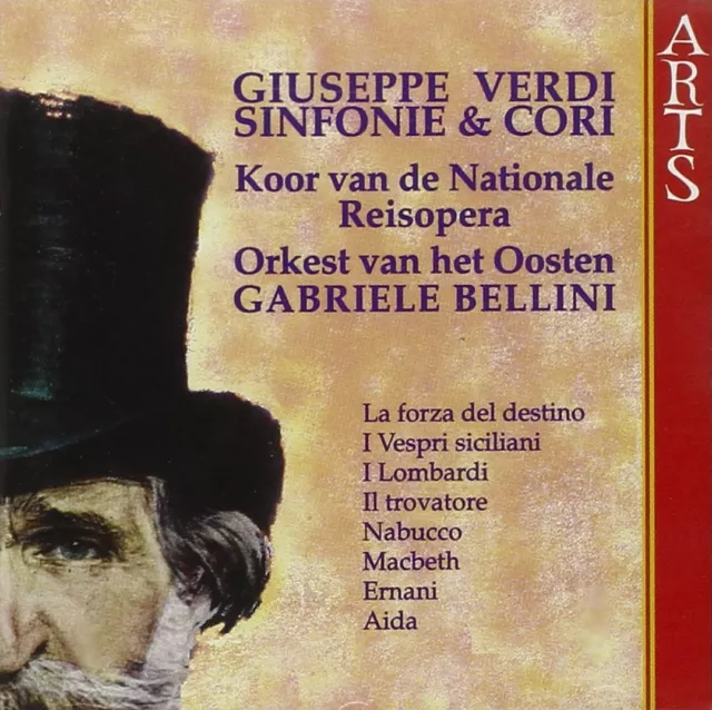 Verdi, Giuseppe Sinfonie and Cori (Or Van Het Oosten, Bellini) (CD) Album