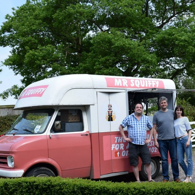 BEDFORD CF CLASSIC vintage ice cream van mobile bar