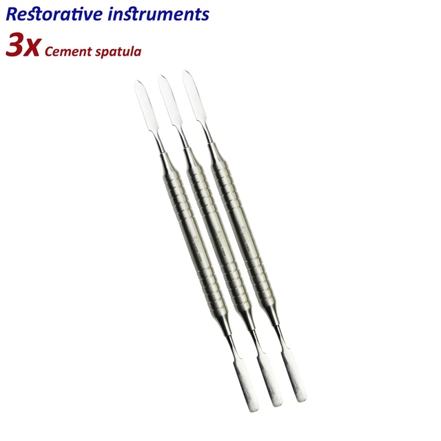 Set De 3 Instruments Chirurgicaux En Acier Inoxydable - Ciseaux Microchirurgie Dentaire