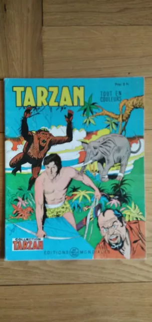 TARZAN n°41 ,  L'Œil de Rao  , éditions mondiales (del duca) , 1970