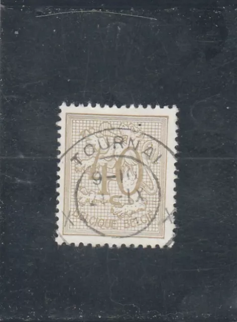 L6171 BELGIQUE TIMBRE Y&T N° 853 de 1951 " Lion Héraldique "  Oblitéré