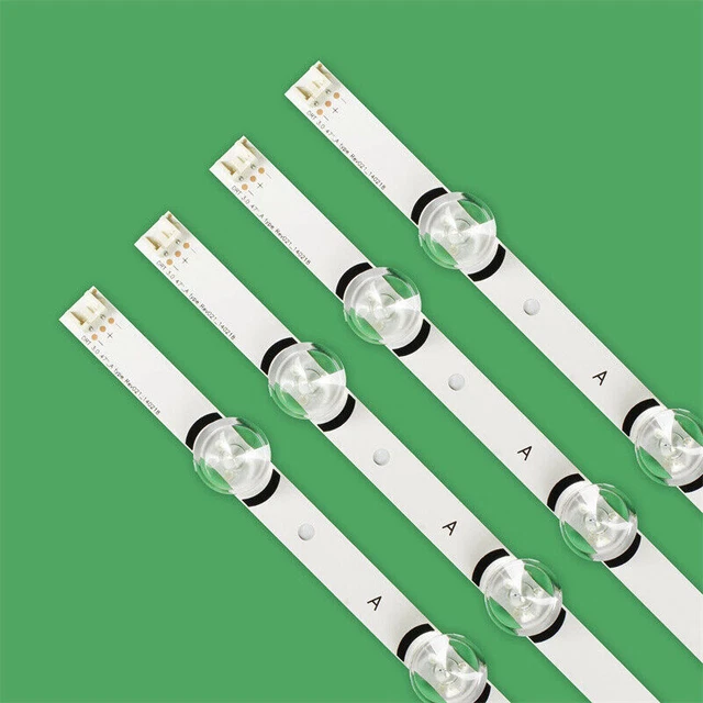 Kit De 10 Bandes LED Pour Téléviseurs LG 49 Pouces - Compatible Modèles DRT 3.0 (49LB550V, 49LB6200, Etc.)