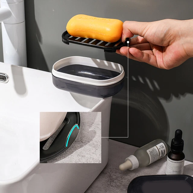 Porte-savon De Voyage En Acrylique - Boîte Distributeur Pour Bain Et Douche