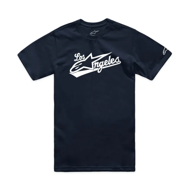 Alpinestars Los Angeles Tee T-Shirt Gr: M Navy