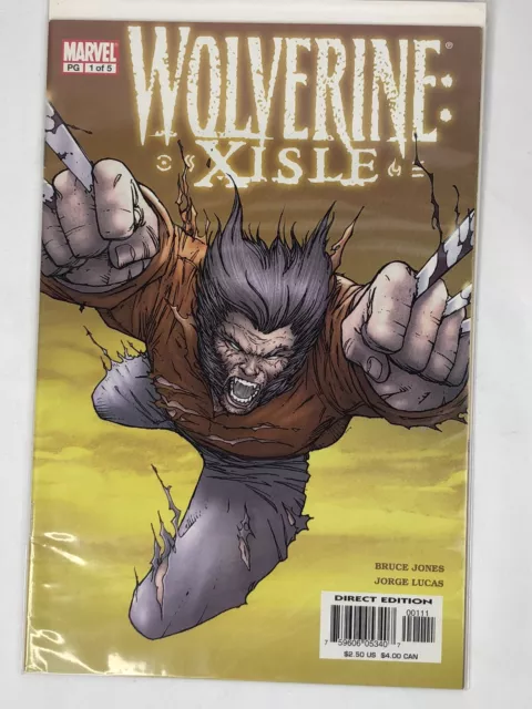 Marvel Wolverine Xisle #1 2003 Bruce Jones Jorge Lucas