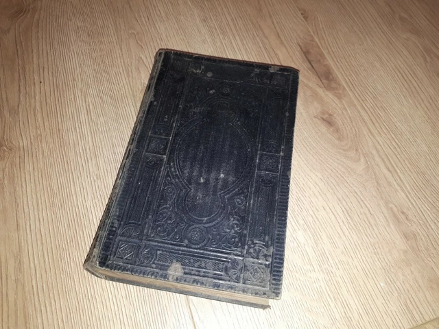 Antik Bibel Die Heilige Schrift von 1900 Lederbibel Berlin