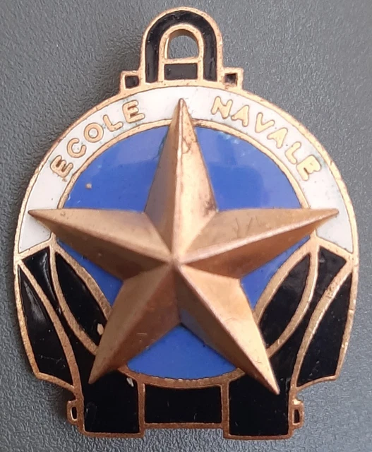 INSIGNE AÉRONAVALE ESCADRILLE 50 S ECOLE NAVALE AB 1980s Marine