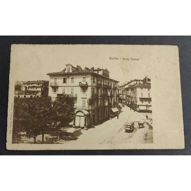 Cartolina Biella - Porta Torino