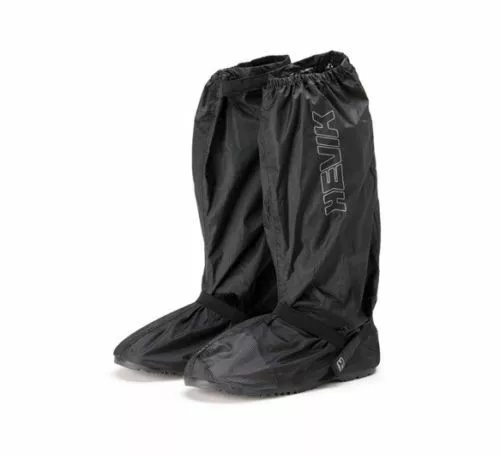 Hevik Waterproof Rain Boot Covers Motorcycle Over-Boots  - Black