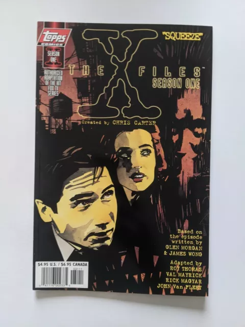 The X-Files Season One SQUEEZE #1 October 1997 Topps Comics