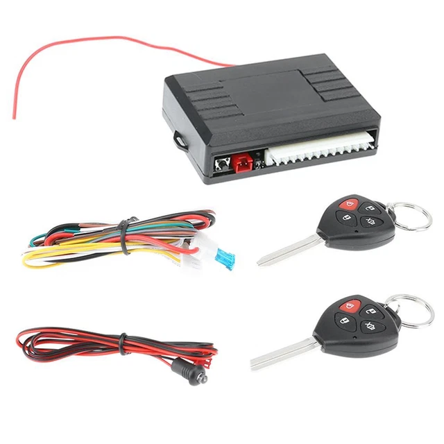 12V Car Vehicle Burglar Alarm Keyless Lock Entry Security System FS2#