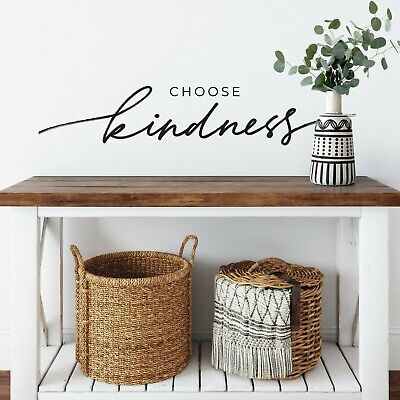Room Mates Removable & Repositionable Wall Decals Choose Kindness 14 stickers