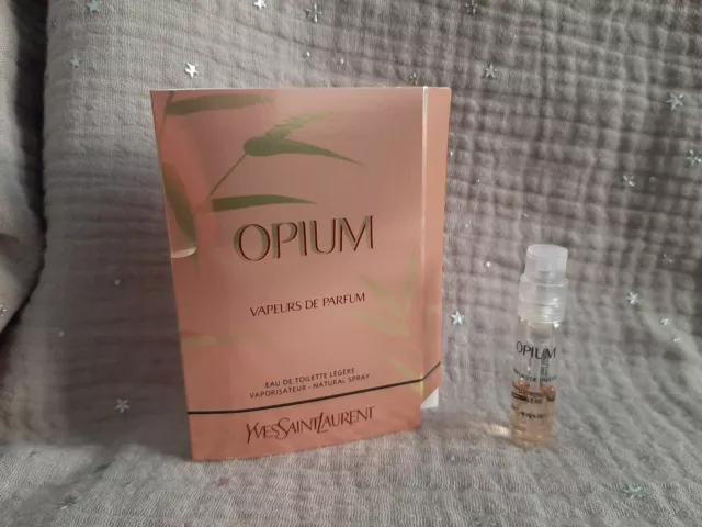 Echantillon opium d yves saint laurent  1,5 ml