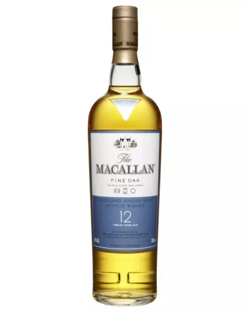 The Macallan 12 Year Old Triple Cask Matured Single Malt Scotch Whisky 700mL Bot