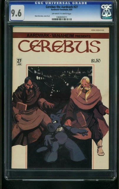 Cerebus The Aardvark #27-Cgc Graded 9.6-Dave Sim  1060695011