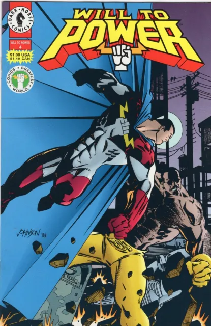 Dark Horse Comics Will to Power #4 (July 1994) High Grade