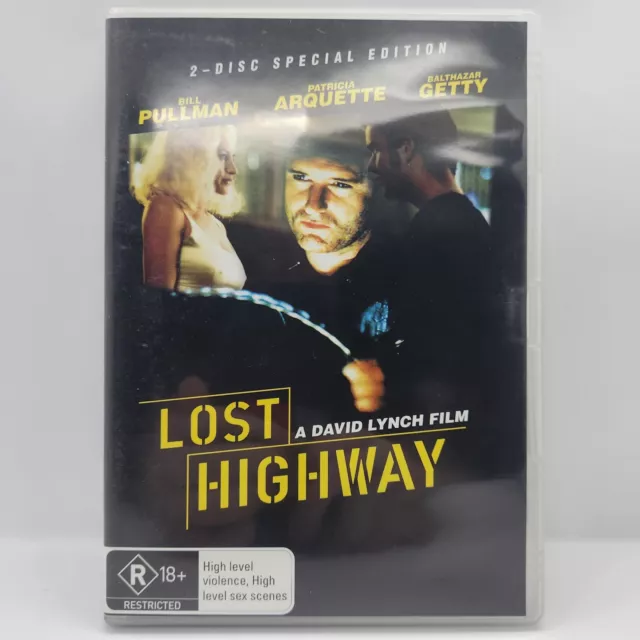 Lost Highway (1997) David Lynch - Region 4 - AUS *Good Condition* 2 DVD