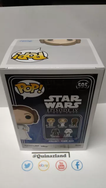 Funko Pop!  STAR WARS  N° 595 Leia (FU45) 2