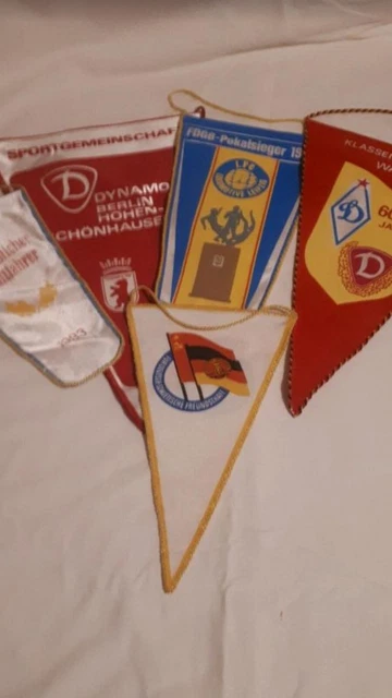 Fanion Rare BSG Einheit Wernigerode – Fußball DDR Liga – Vintage Allemagne Est