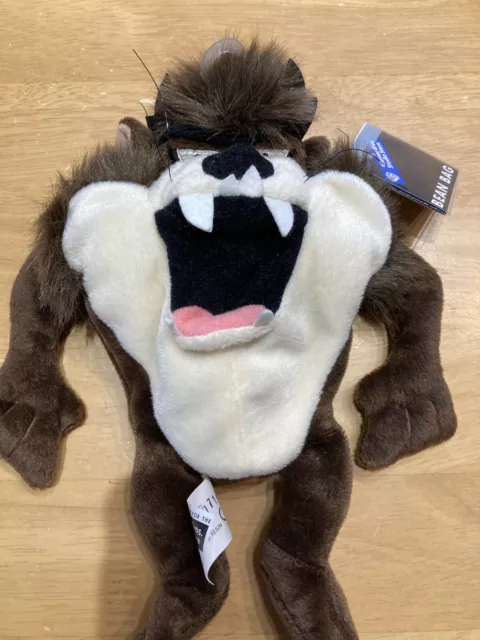 Warner Bros Taz Beanie Baby Soft Toy