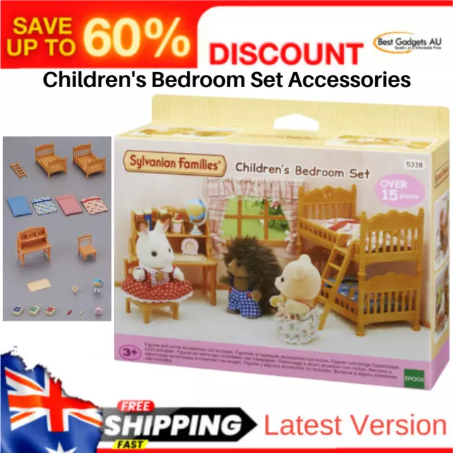SYLVANIAN FAMILIES CHILDREN S bedroom set 96.92 PicClick AU