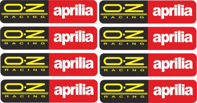 Pegatinas llantas OZ racing , pegatinas llantas aprilia
