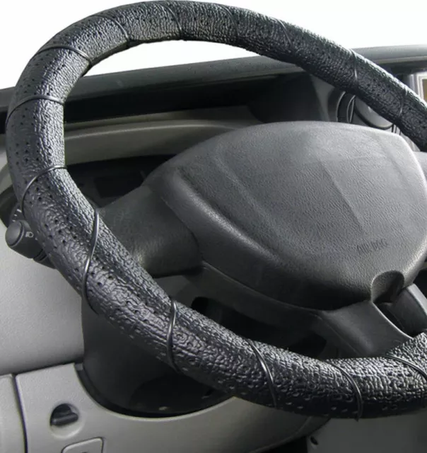 Steering Wheel Cover Truck Van 43-45Cm L Size Lace Up Antislip No Sweat 598000