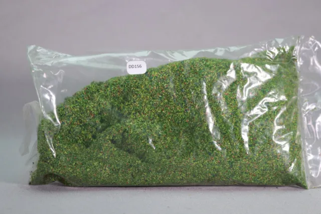 DD156 Diorama train Ho Sachet de flocage feuilles herbe vert 50 g