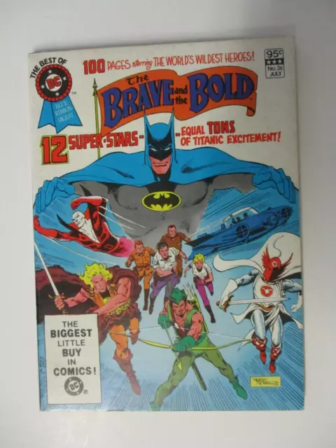 Best Of Dc Blue Ribbon Digest #26 July 1982 Batman Brave And The Bold Vf 100 Pgs
