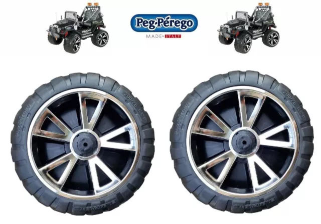 PEG PEREGO 1 ruota anteriore o posteriore sinistra GAUCHO SUPER POWER 24V -new-