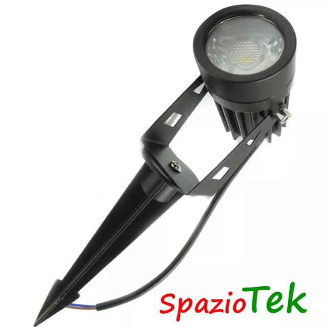 Faretto led picchetto 3w Faro luce da esterno LED Cob con staffa incluso 220V