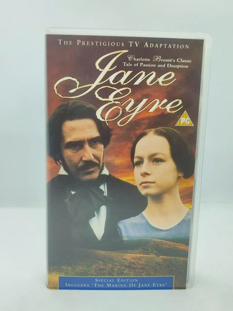JANE EYRE TV Adaptation On VHS Video Cassette Tape £6.99 - PicClick UK