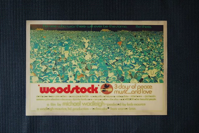 WOODSTOCK TOUR POSTER 1969 #4- $4.25 - PicClick