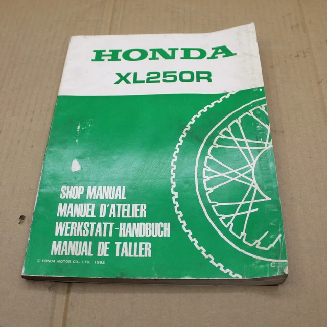 Honda 250 Xlr Fiche Technique
