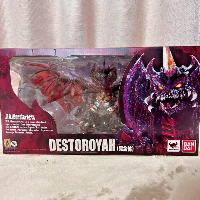 BANDAI S.H.MONSTERARTS DESTROYAH Final Form Full Complete Body Ver ...