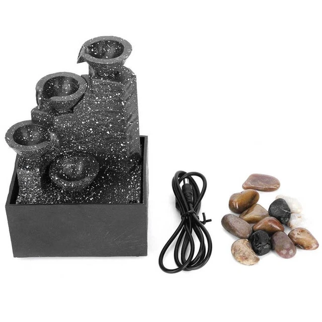 Artigianato con fontana leggera fontana meditazione ornamento feng shui cascata