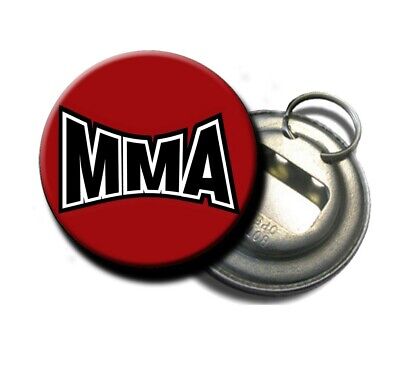 Apribottiglie Portachiavi - MMA Mixed Martial Arts  ø5,6cm  Arti Marziali Miste