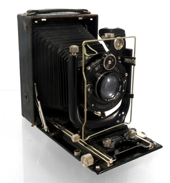 Zeiss-Ikon Trona 210/1 9x12 Klappkamera  mit Tessar 1:4,5 13,5 - 10407
