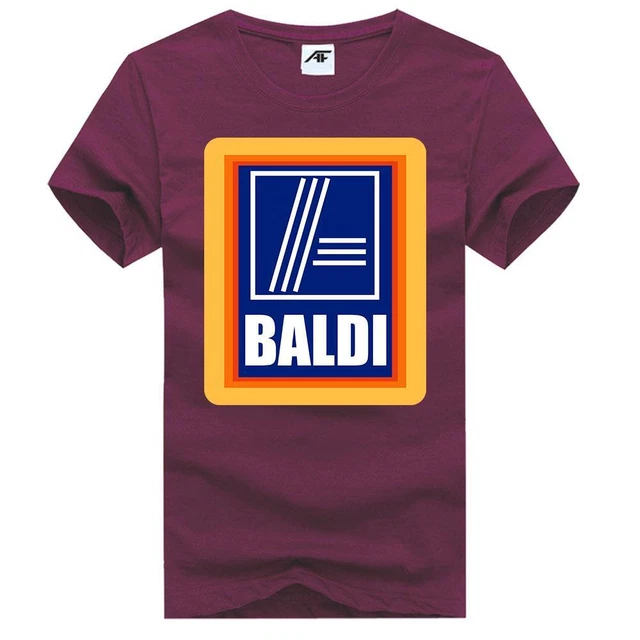 T-shirt donna stampata Baldi divertente novità cotone collo rotondo casual abbigliamento estivo