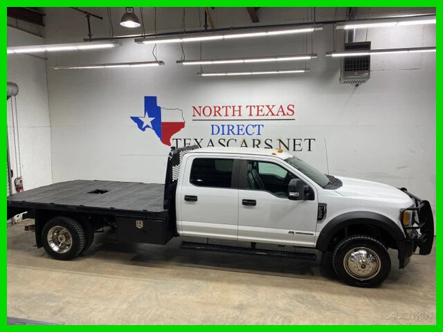 2017 Ford Super Duty F-550 DRW XL 4x4 Diesel Dually 11.5 ft Flat Bed New Tires W