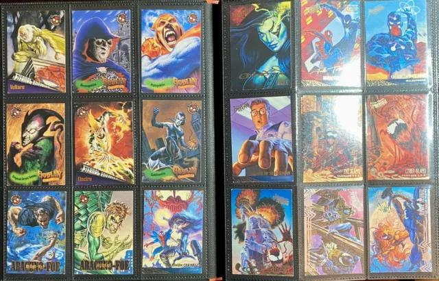 Marvel Metal Cards - Spider-man Cards - Fleer Ultra X-Men Cards - Rare Cards 2