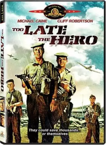 Too Late the Hero - DVD - VERY GOOD