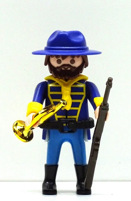 Figurine Général Custer Playmobil – Custom – Citoyen Du Nord