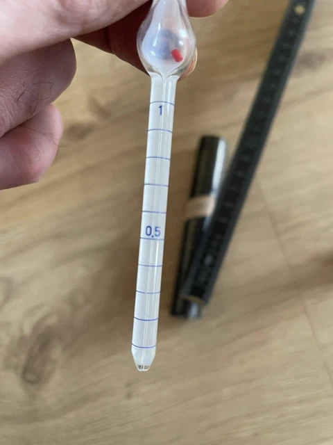 Urinometer - Urometer - Altes Arztmessgeräte - vintage - antik - Mess - Meter 6