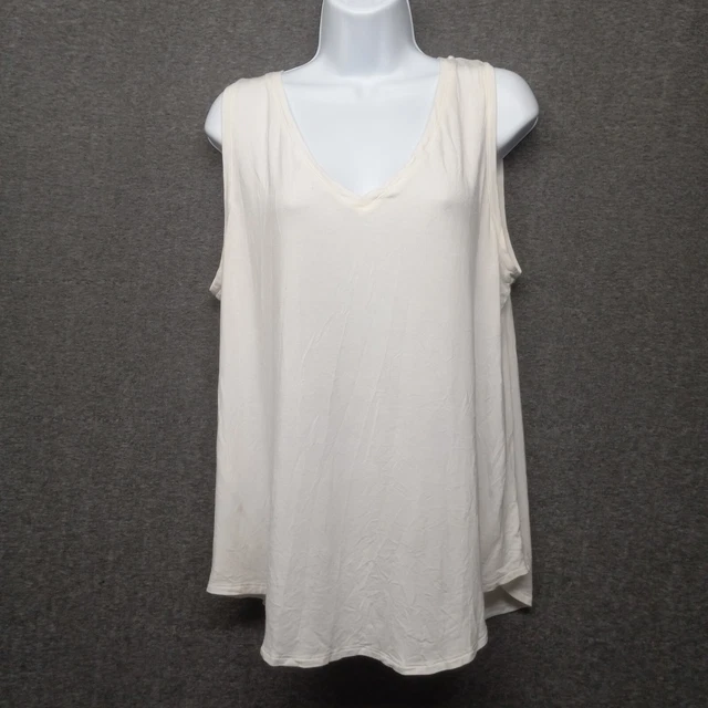 DIP - Tank top - Women's size XL - White, lightweight.